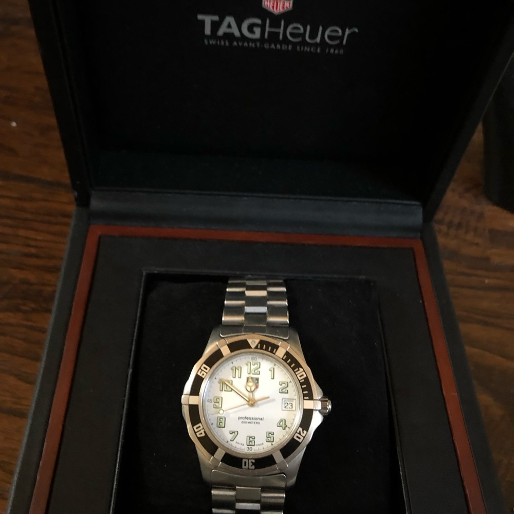 Men’s TAG Heuer Sapphire Crystal Watch